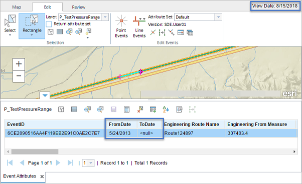 Queries return event records specific to the selected time view. Queries return event records specific to the selected time view.